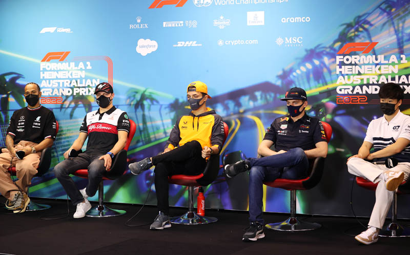 Australian GP: FIA Drivers Press Conference